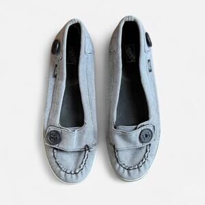 Vans Y2K Pinstripe Slip-on Nautical Style Flats